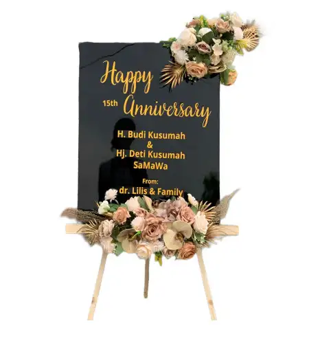 Papan Bunga Akrilik Pondok Betung